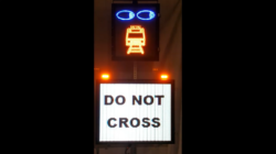 Railroad Pedestrian Warning System